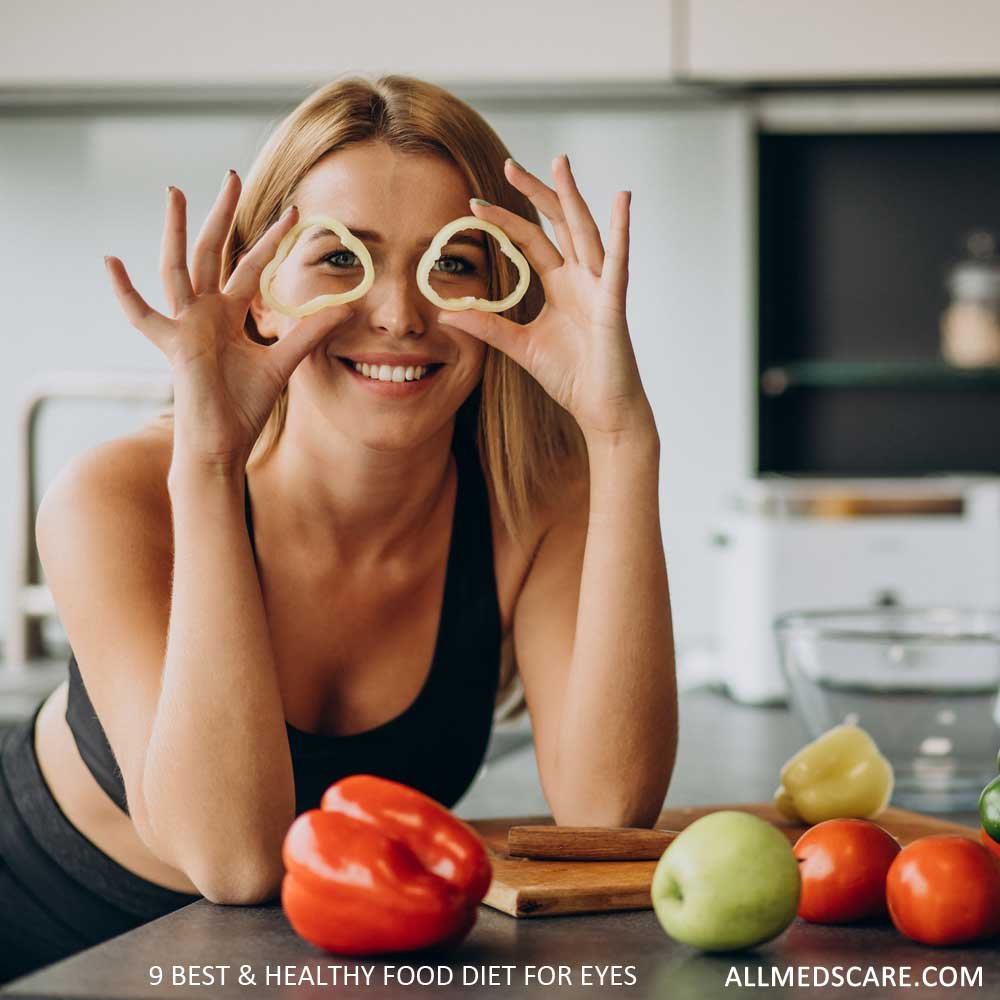 Diet for Eyes- 9 Best & Healthy foods!